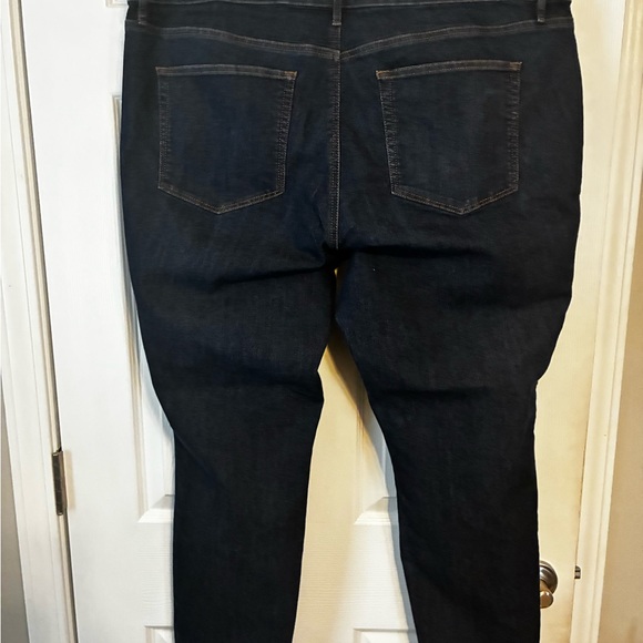 LOFT Women's Midnight Blue Skinny Jeans - Picture 3 of 5